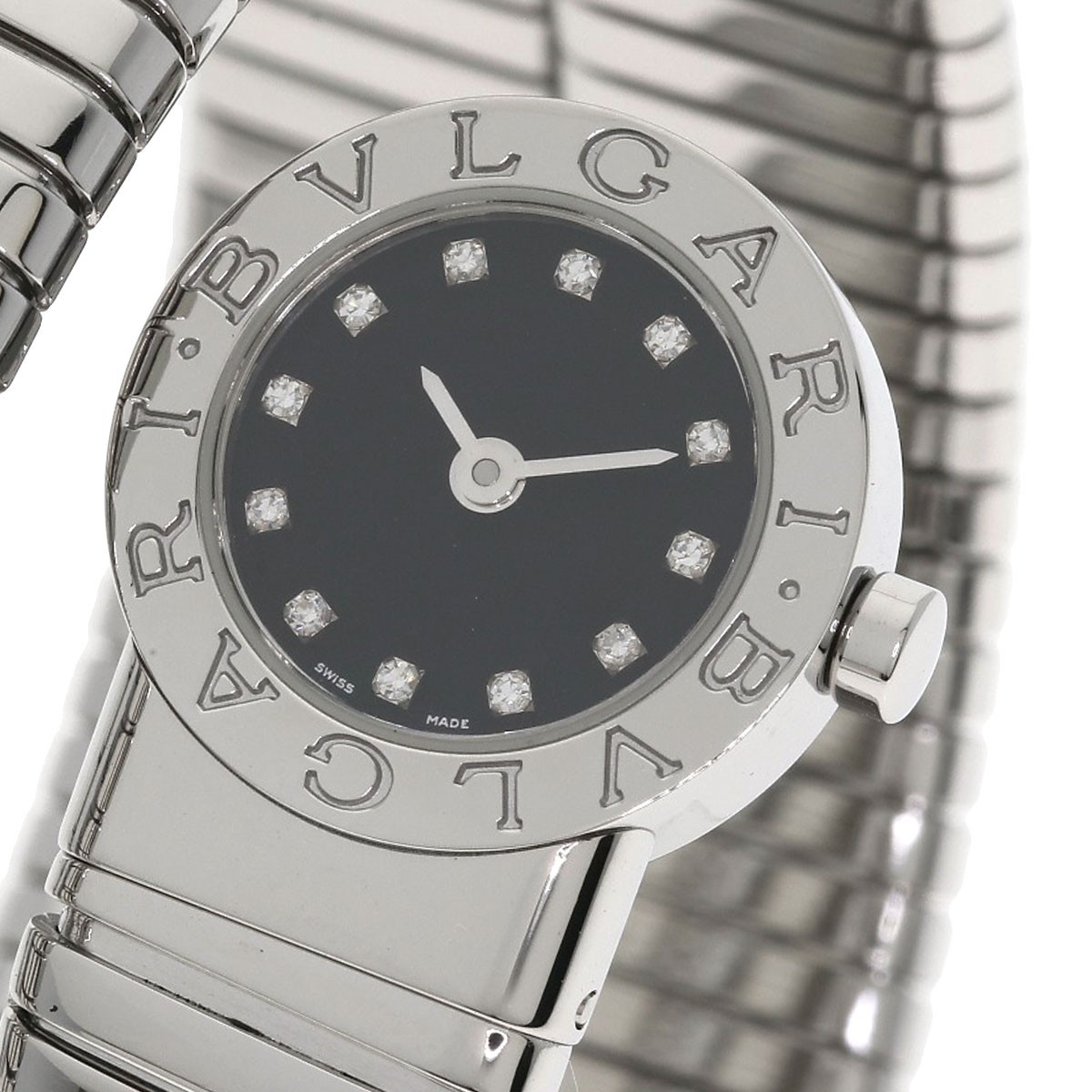 BVLGARI Tubogas Watches BB191TS Stainless Steel/Stainless Steel Ladies