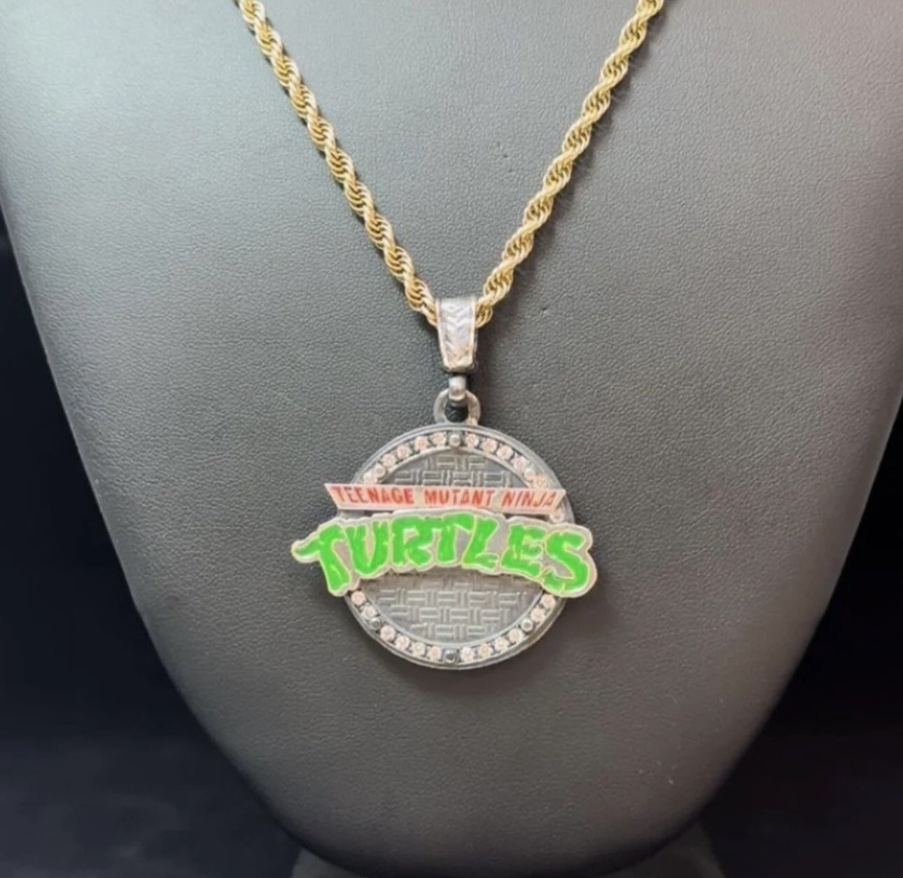 Iceman’s TMNT NYC rotating sewer cap Silver