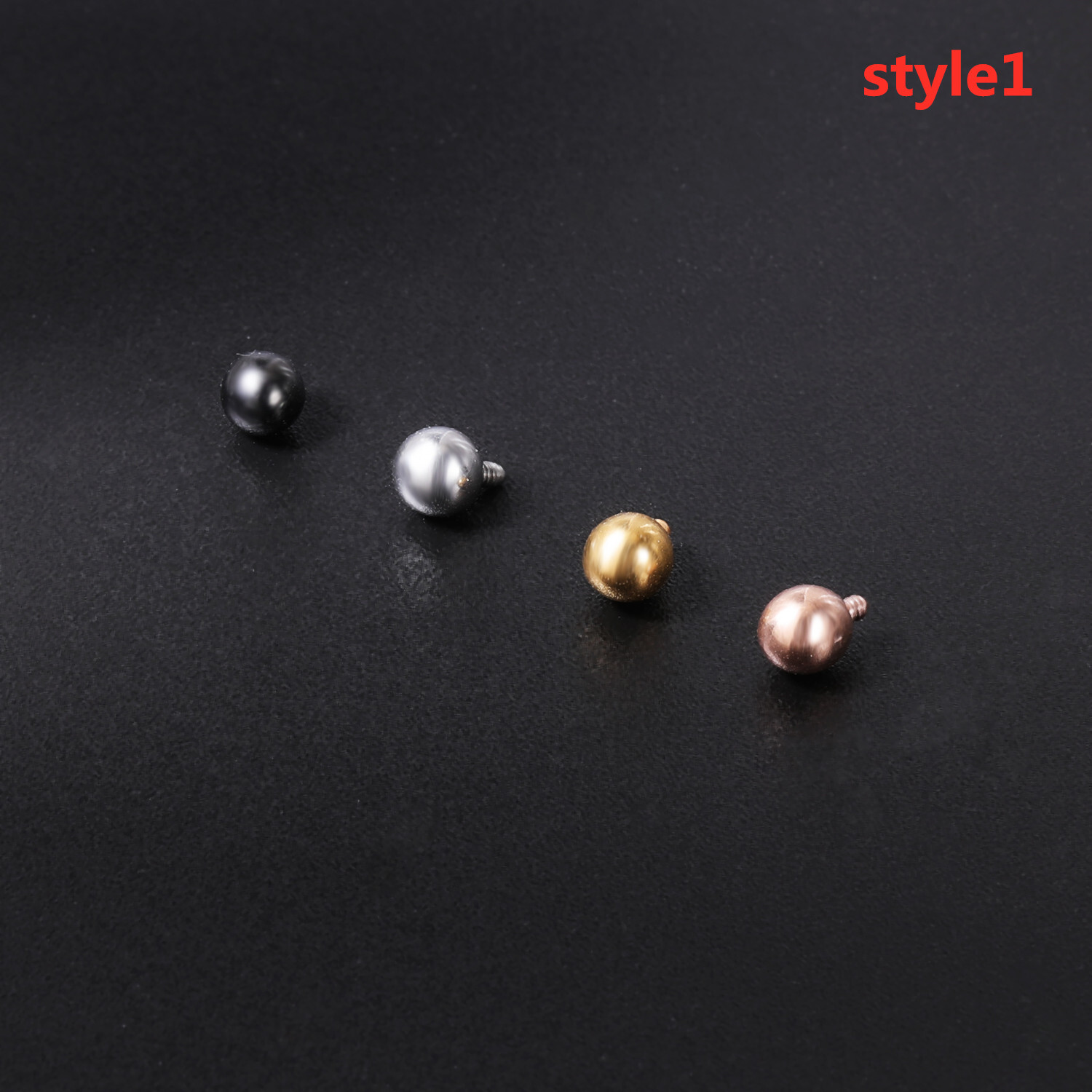 16G Micro Dermal Piercing CZ Dermal Anchor Stainless Steel Skin Diver Piercing