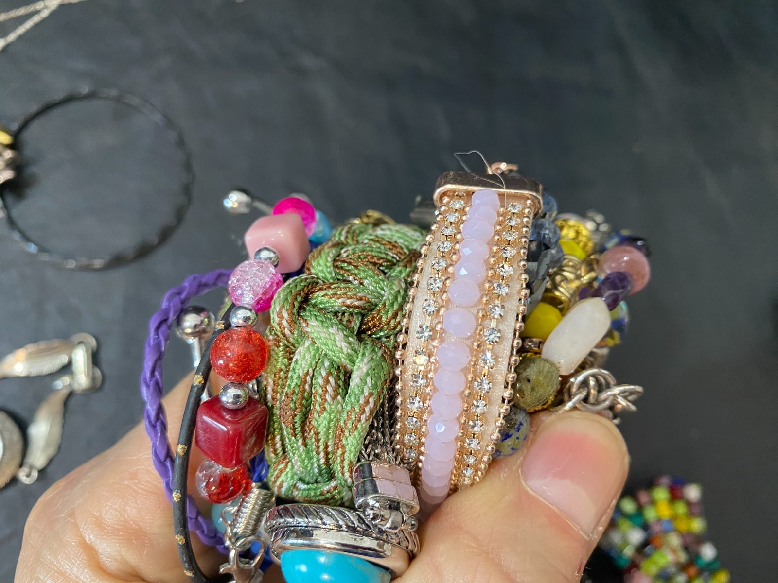 huge lot bracelets jewelry 104+ bracelet collection