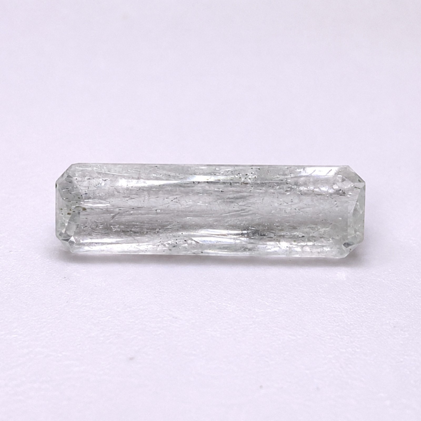 2.54 ct SCOLECITE – INDIA – Natural Rare Untreated Faceted – FREAKINGCAT