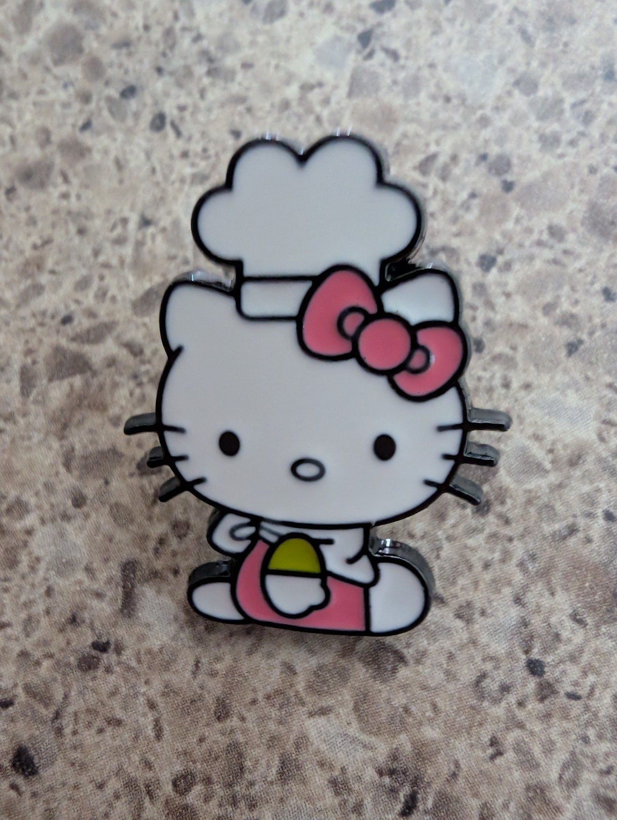 Hello Kitty Chefs Hat Apron Enamel Pin