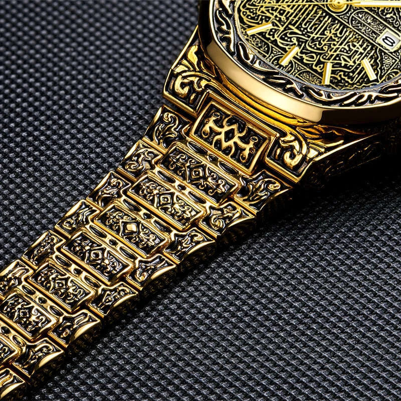 Vintage Men Quartz Watch Luxury Brand Auto Calendar Specific Lines Stainless