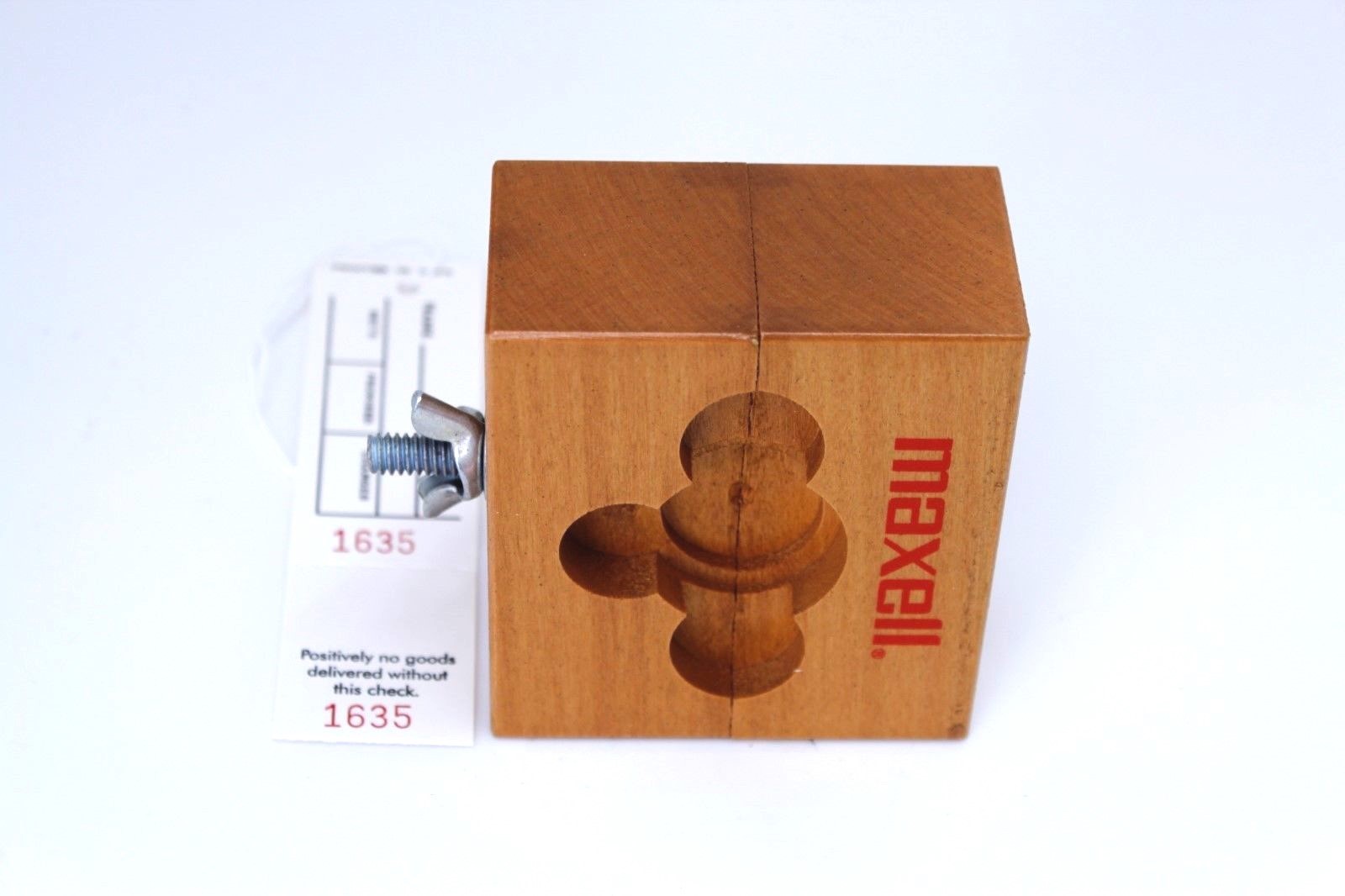 Watchmaker Tools Wood Watch Case Vise Maxell , LT1635/MT
