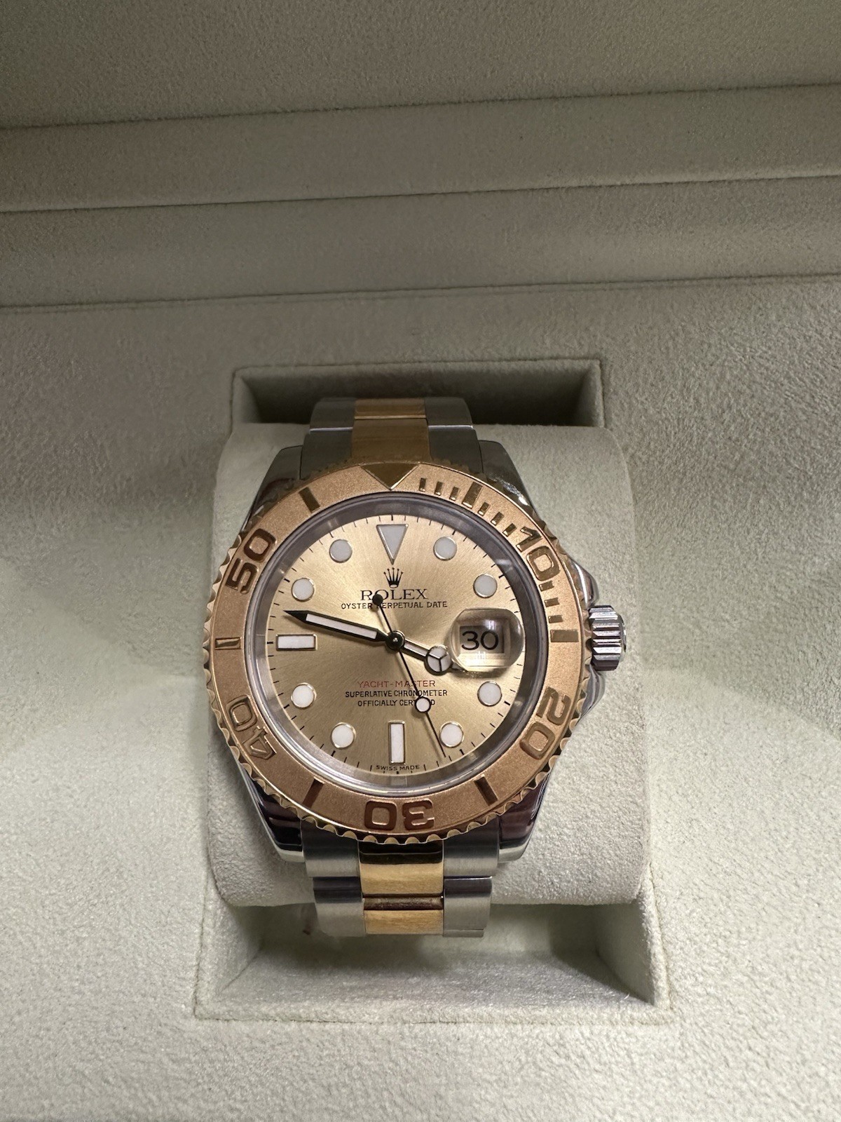 Rolex Yacht Master 40mm 16623 Two Tone Watch With Box