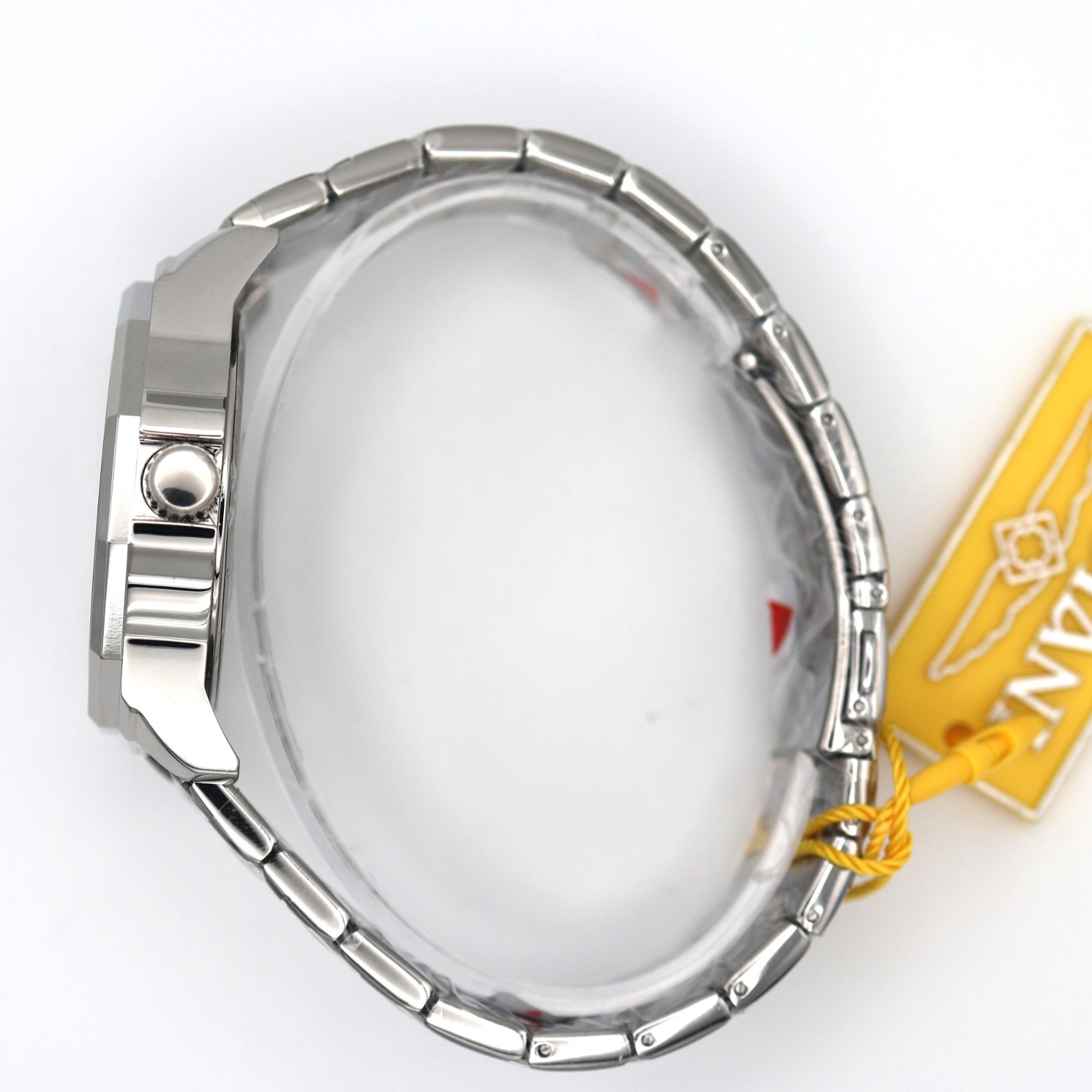 Invicta 46833 Speedway 42mm Silver Case Green Dial Flame Fusion Bracelet Quartz