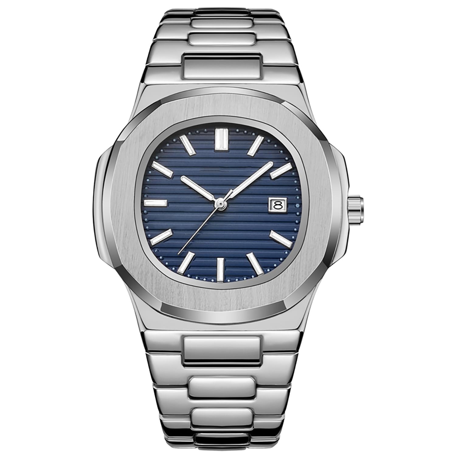 Nautilus Quartz Watch for Men, Casual Business Style