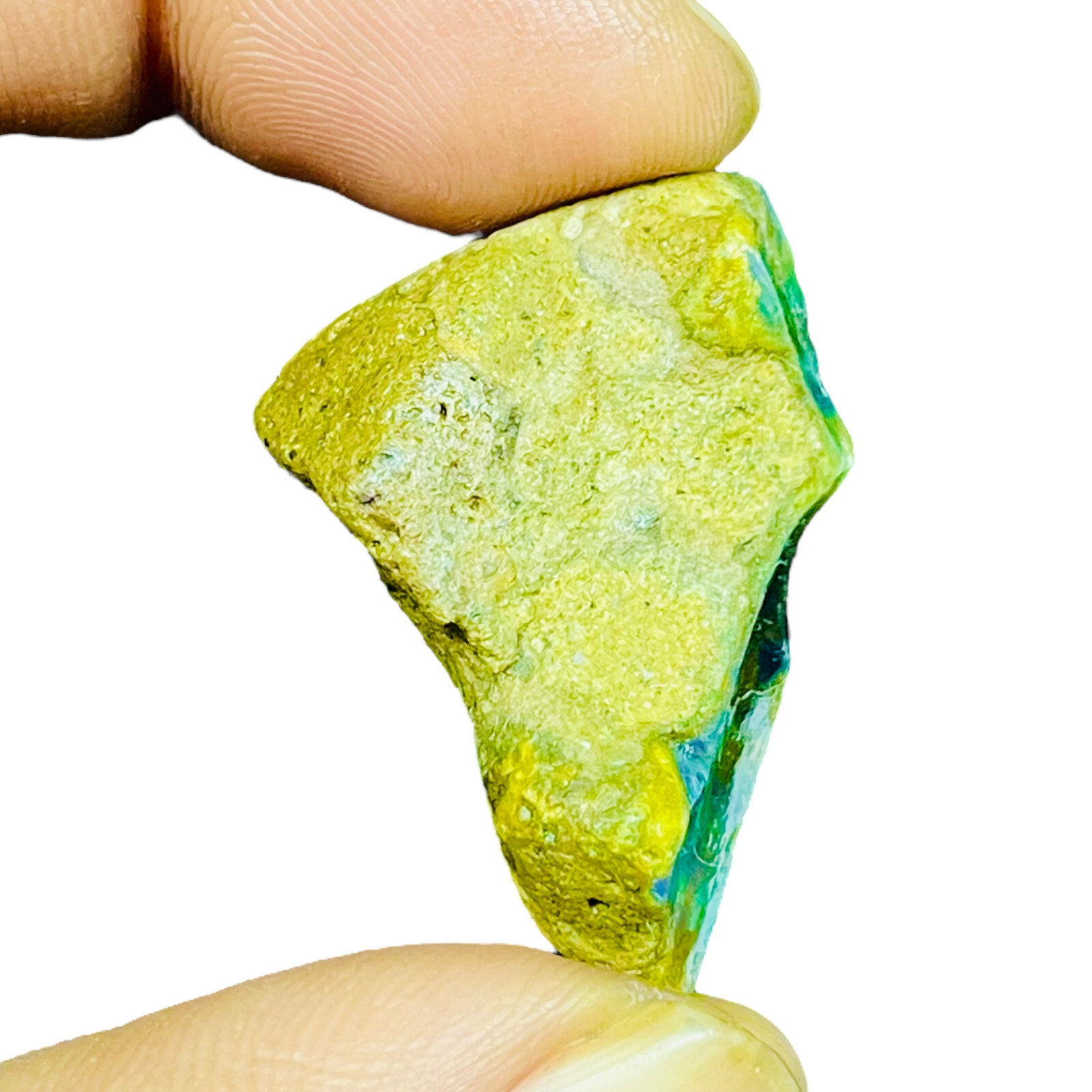 46.35 Cts Natural Ethiopian Opal Rough 32x21mm Huge Untreated Loose Gemstone