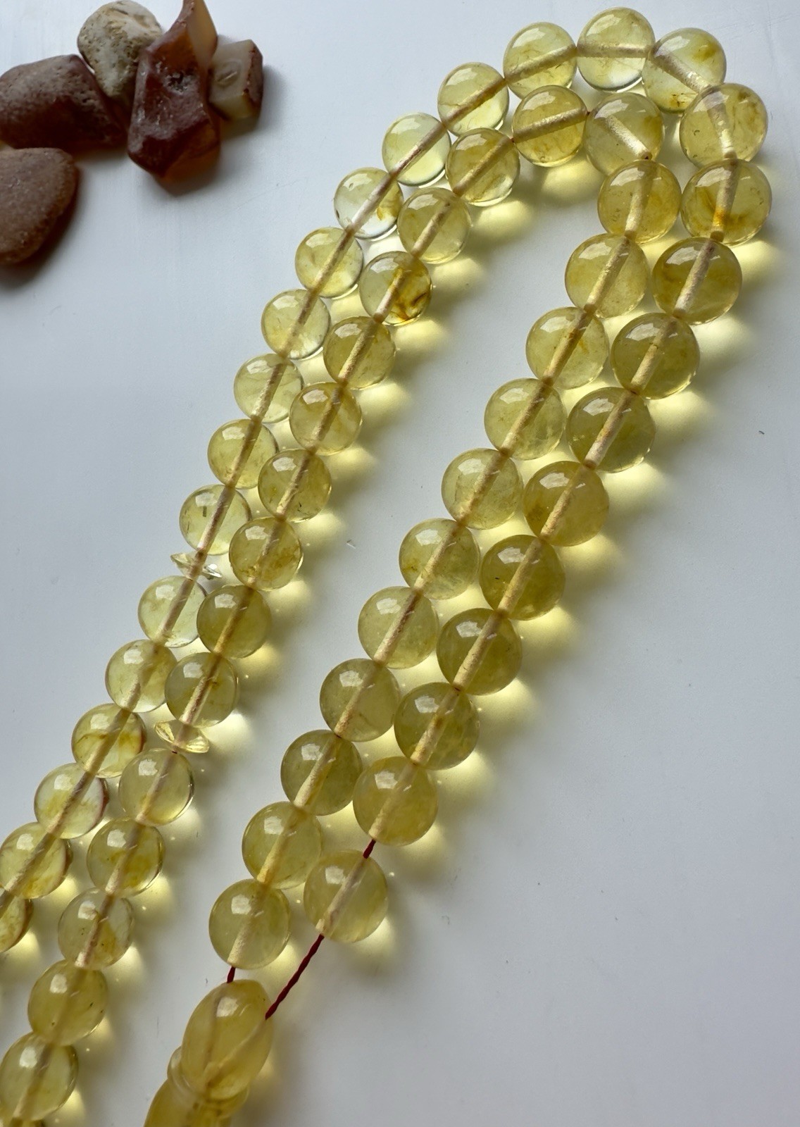 Natural Baltic Amber 29g. Islamic Prayer Rosary 9mm. 66 Beads Tasbih Misbaha