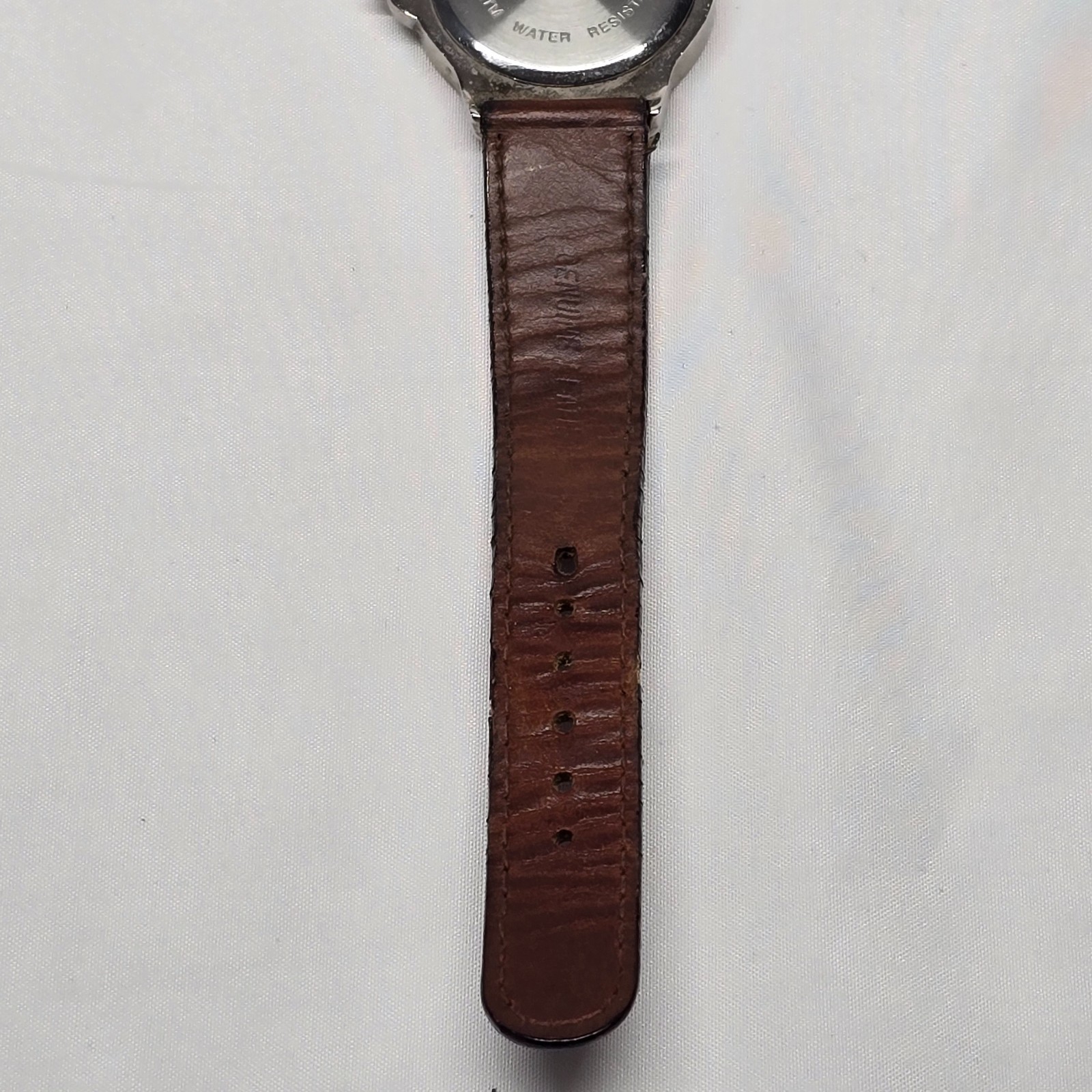 Vintage 1990s Mercedes-Benz Quartz Watch – Black Dial – Teardrop Steel Case