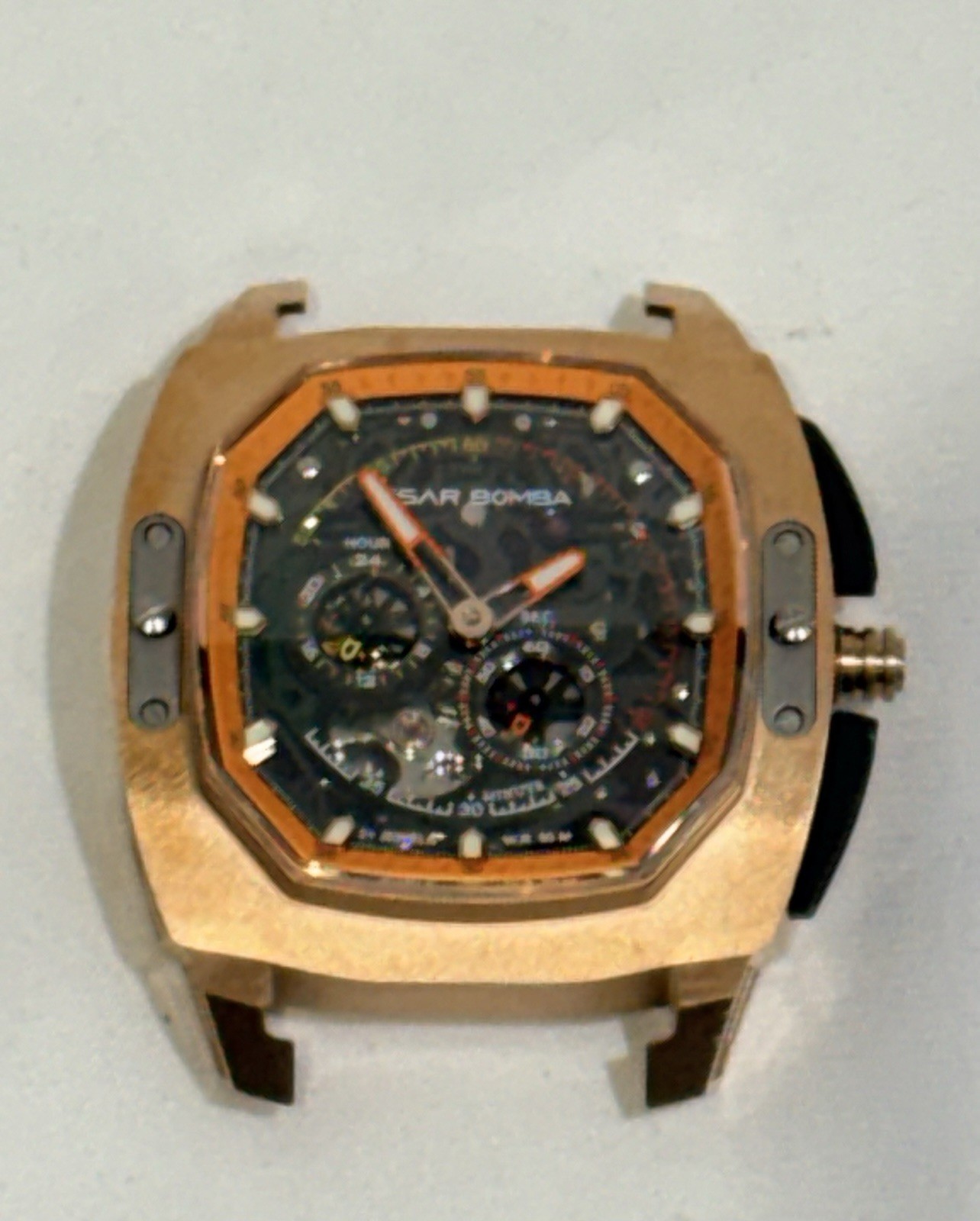 Tsar Bomba Dark Matter Automatic Interchangeable Watch TB8601 Box and Papers