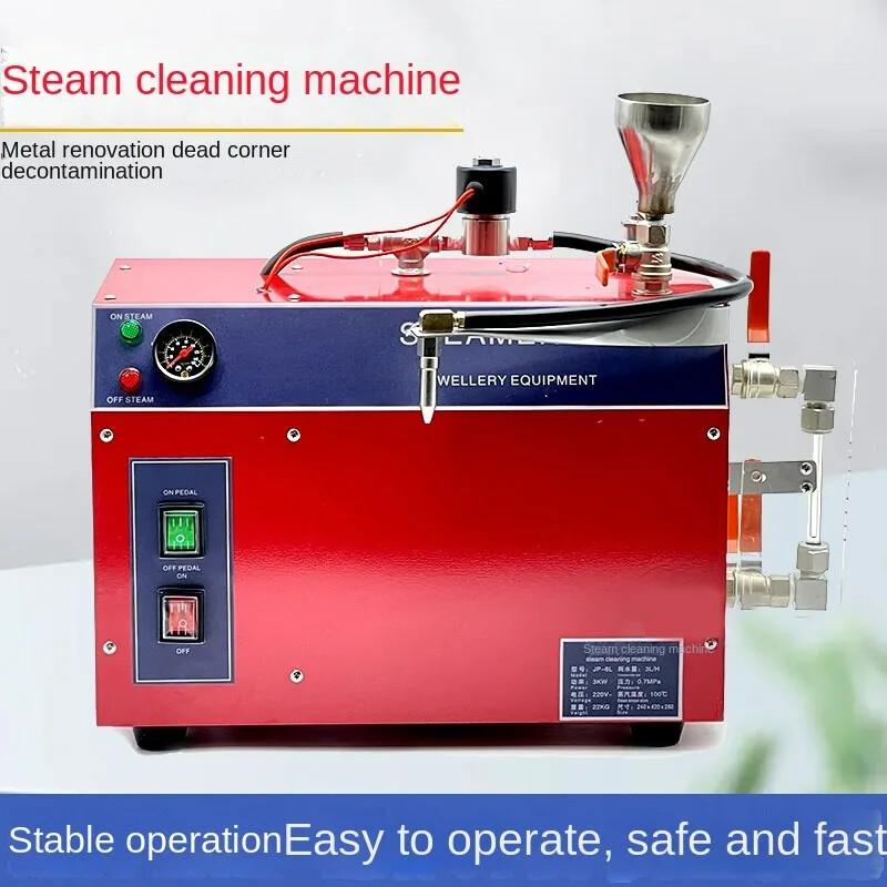 6L High-Temperature,High-Pressure SteamCleaner,12-Liter Steam Cleaner forJewelry