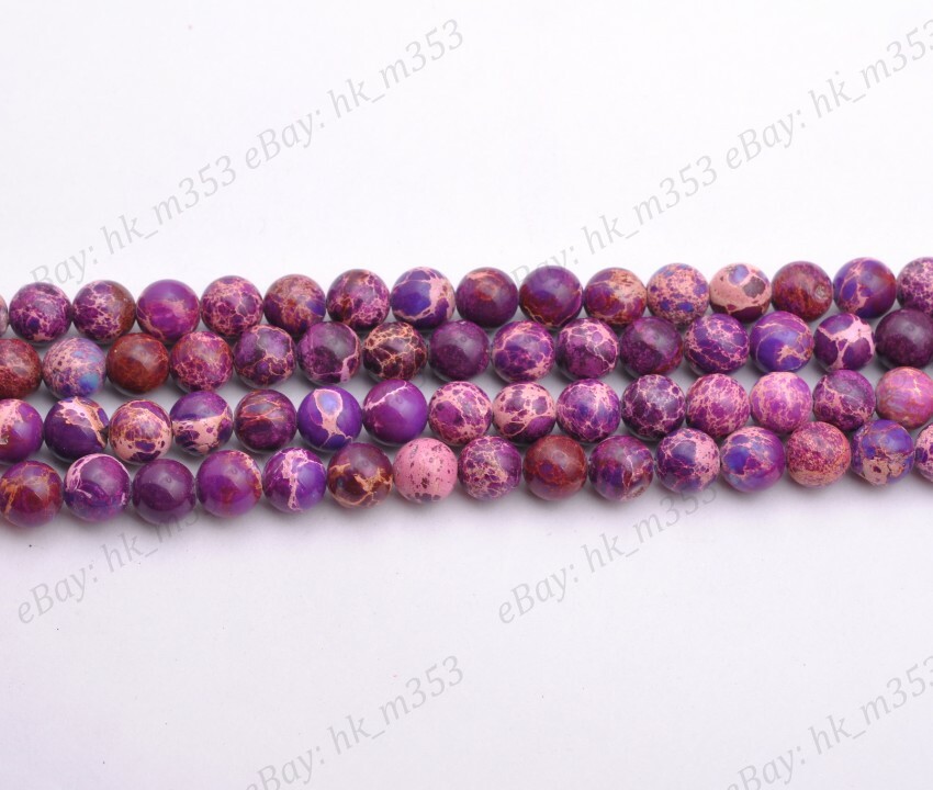 Wholesale Natural Gemstone Round Spacer Loose Beads 4MM 6MM 8MM 10MM 12MM