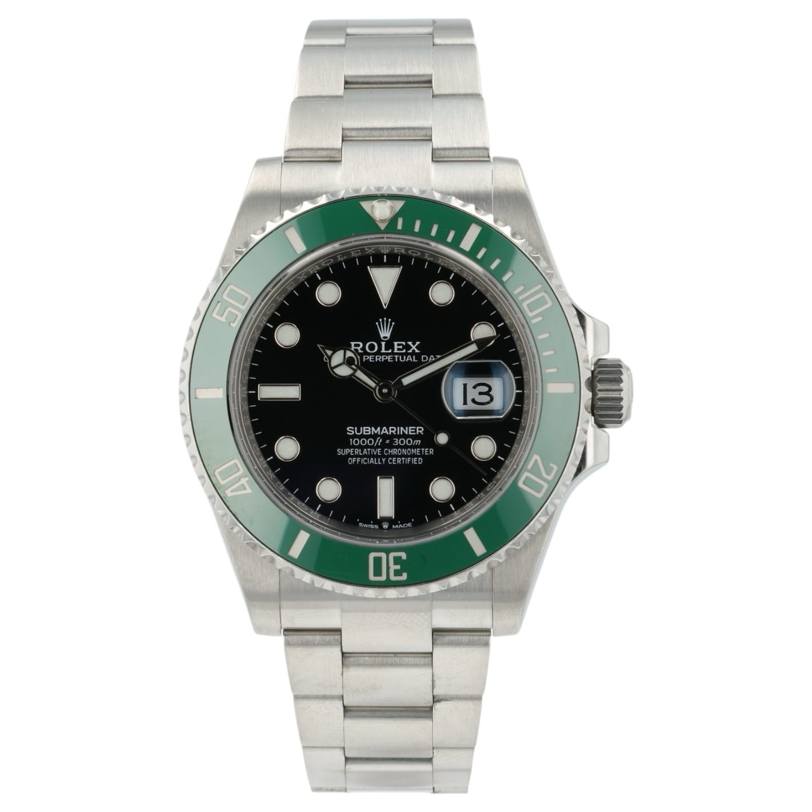 Rolex Submariner Black Dial Stainless Steel 41mm Automatic Men’s Watch 126610LV