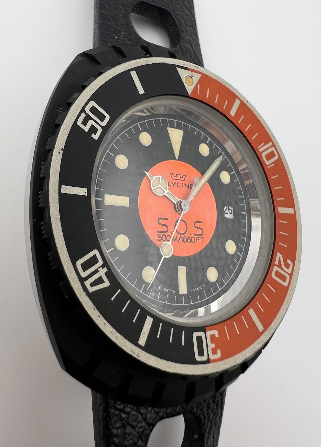 Glicyne 500m S.O.S Diver Tool Watch Ref. 313.241 For Strumenti Ottici Subacquei