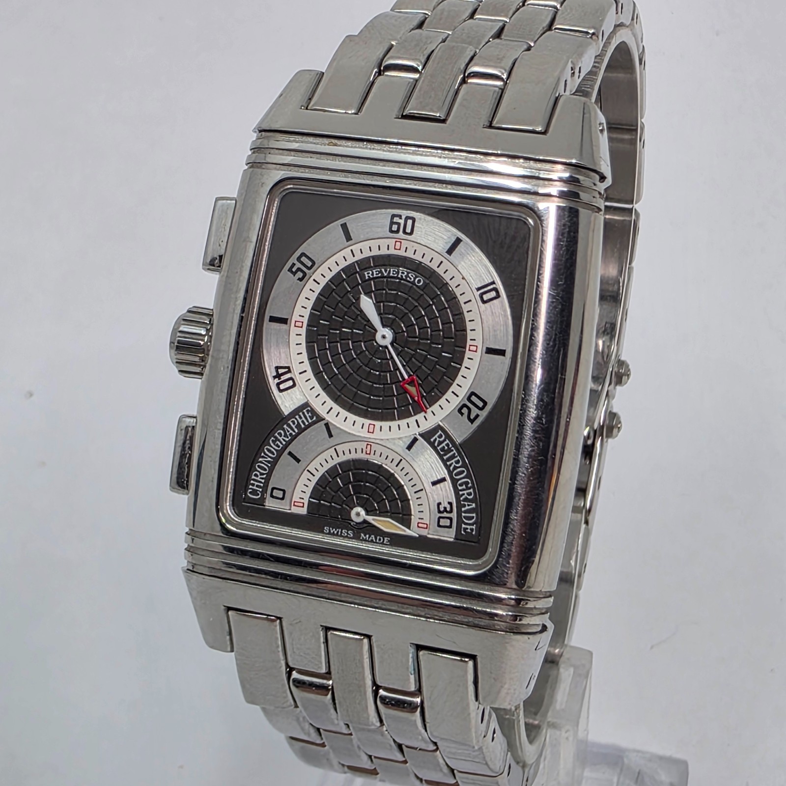 Jaeger Le Coultre Reverso “Grand Sport” 295.8.59 Stainless Steel Men’s Watch