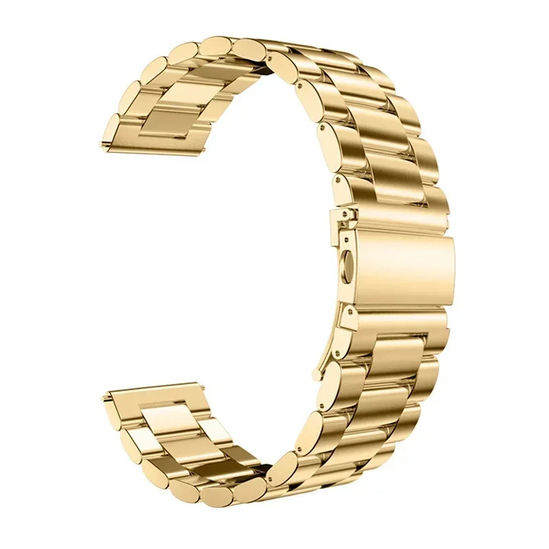 22mm Stainless Steel Watch Band Classic Link Strap For Movado Bold 3600261