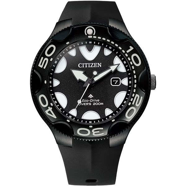 Citizen BN0235-01E Promaster Marine Eco-Drive Diver Watch 200M Black Men