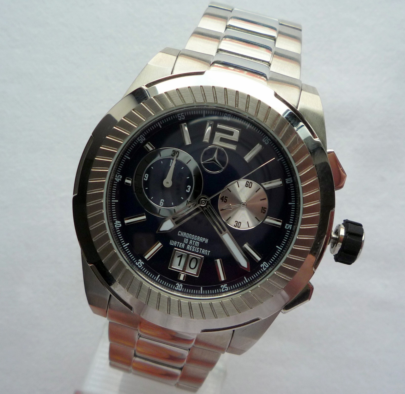 Mercedes Benz Classic Motorsport AMG DTM Racing Driver Sport Chronograph Watch