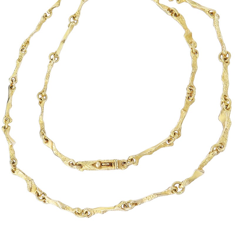 Lapponia chain 585 Yellow gold 1993 Björn Weckström