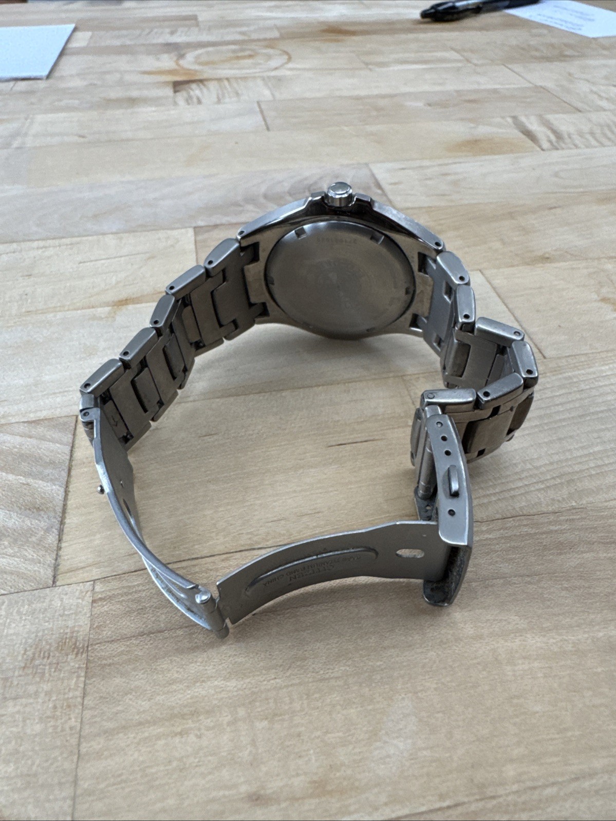 CITIZEN ECO DRIVE WR100 TITANIUM WATCH