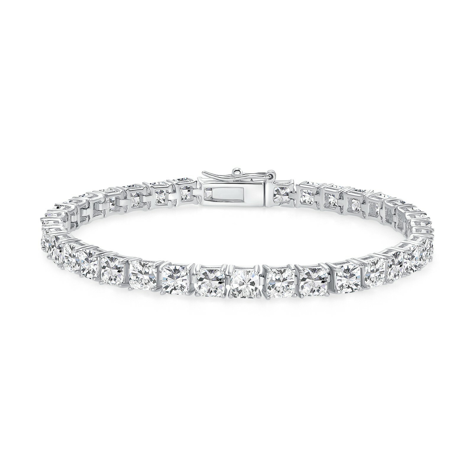 925 Sterling Silver Tennis CZ Bracelet 3.17mm
