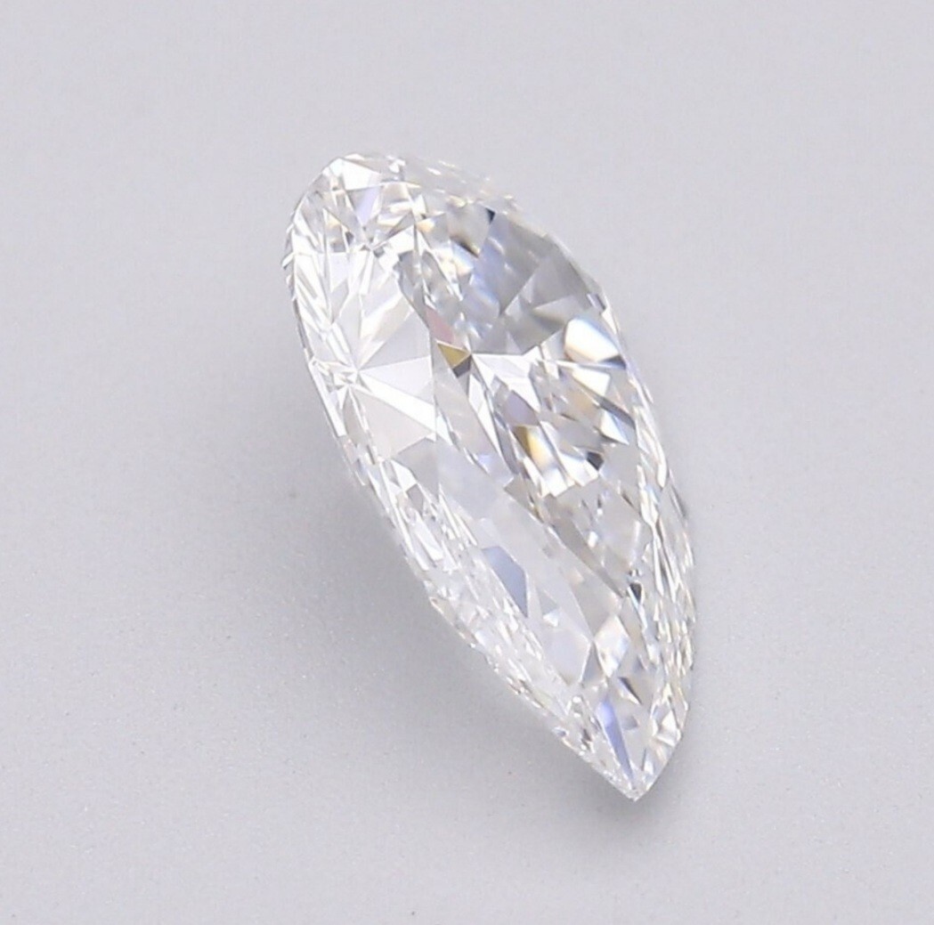 1.25 Carat, 1 Pcs, Certified Natural Diamond, White Color, Pear Cut Diamond.