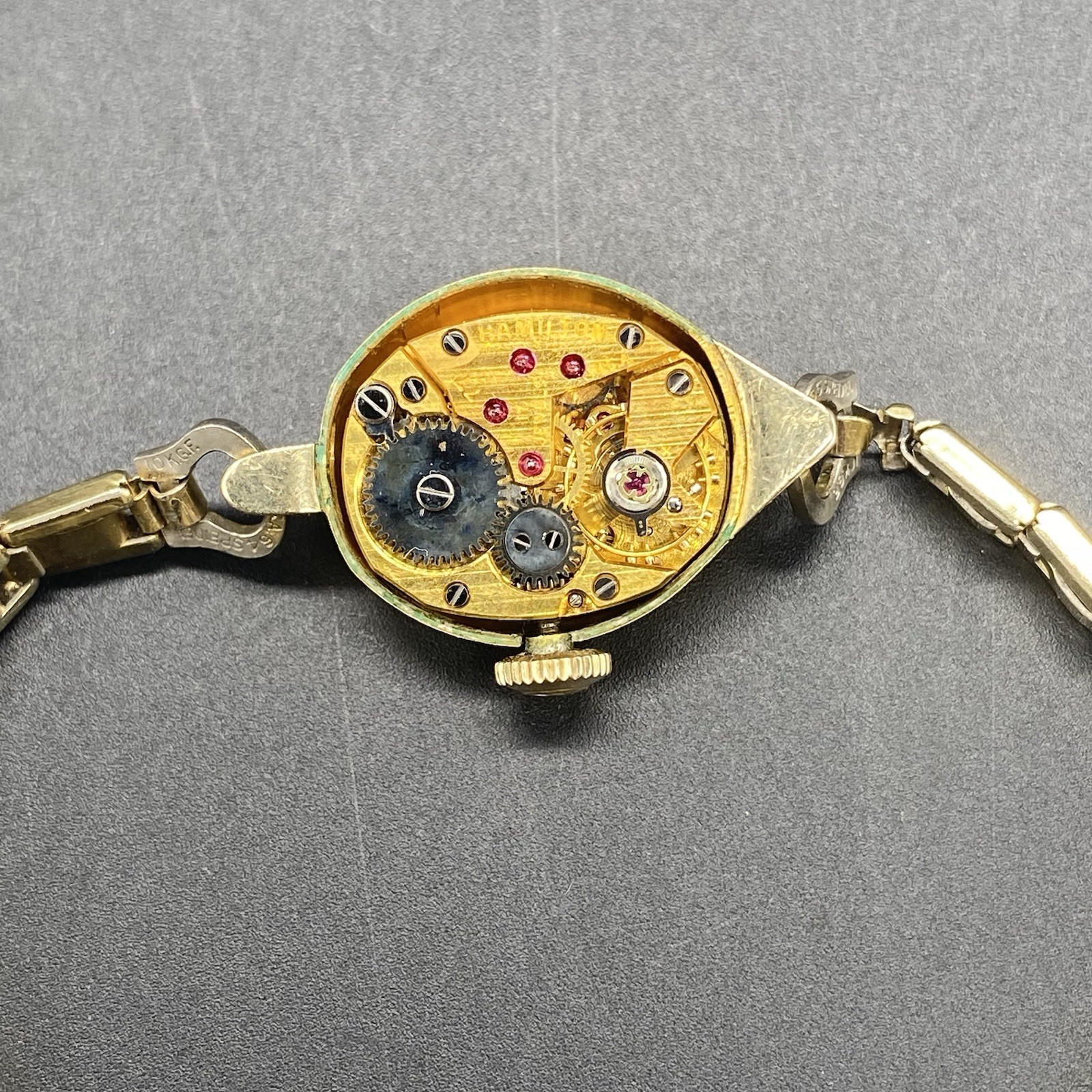 Vintage Hamilton Ladies Cocktail 77 Watch 10k RGP U.S.A. Lancaster PA Mechanical