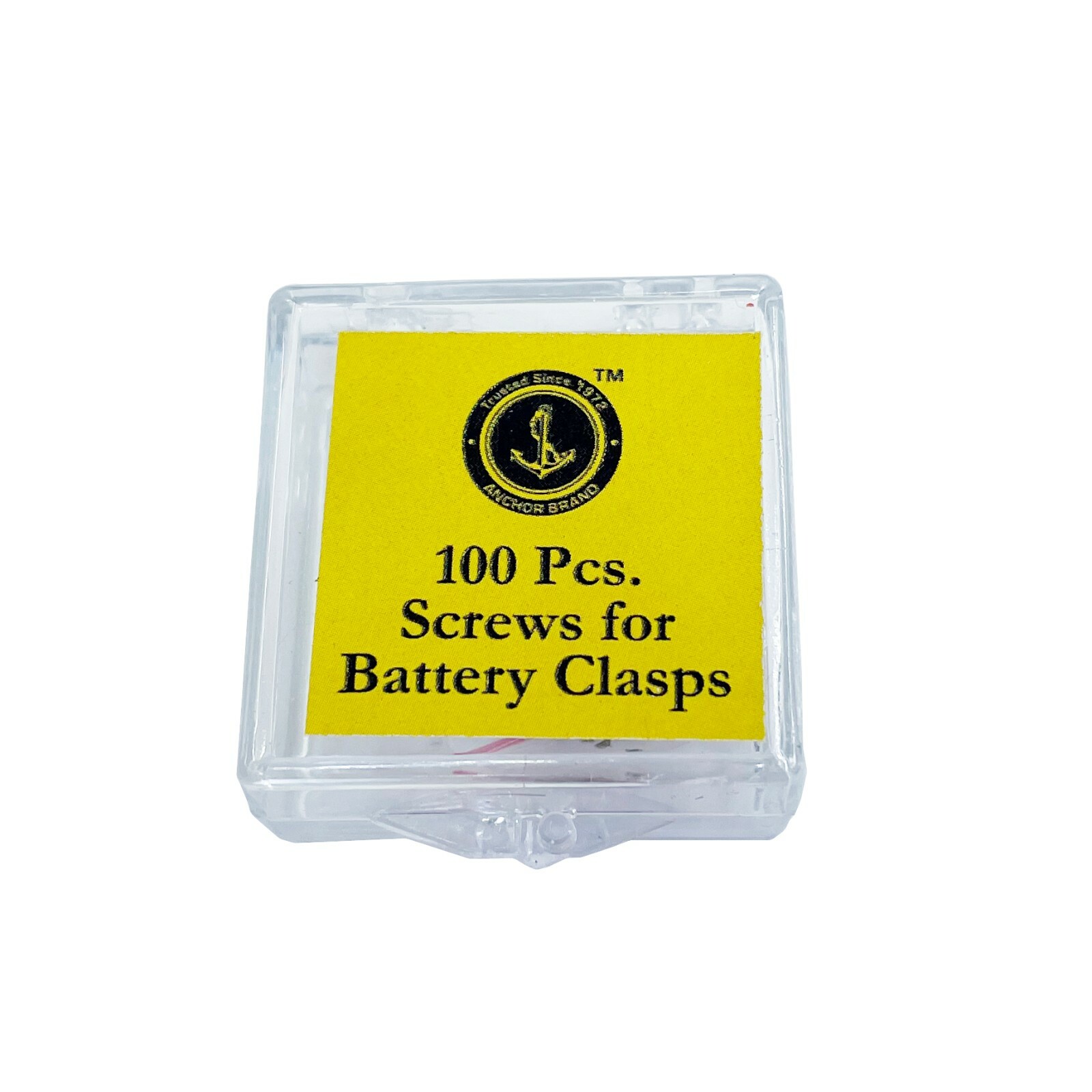 100 Tiny Screws For Battery Clasps Clamps Covers Quartz Watch Batteries Repair