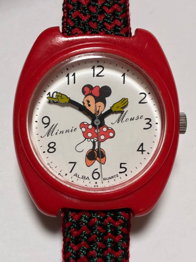 Seiko ALBA Disney Minnie Quartz Watch
