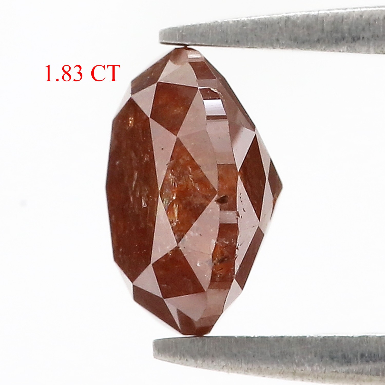 1.83 CT Natural Loose Oval Shape Diamond 8.00 MM Brown Color Oval Diamond L3639