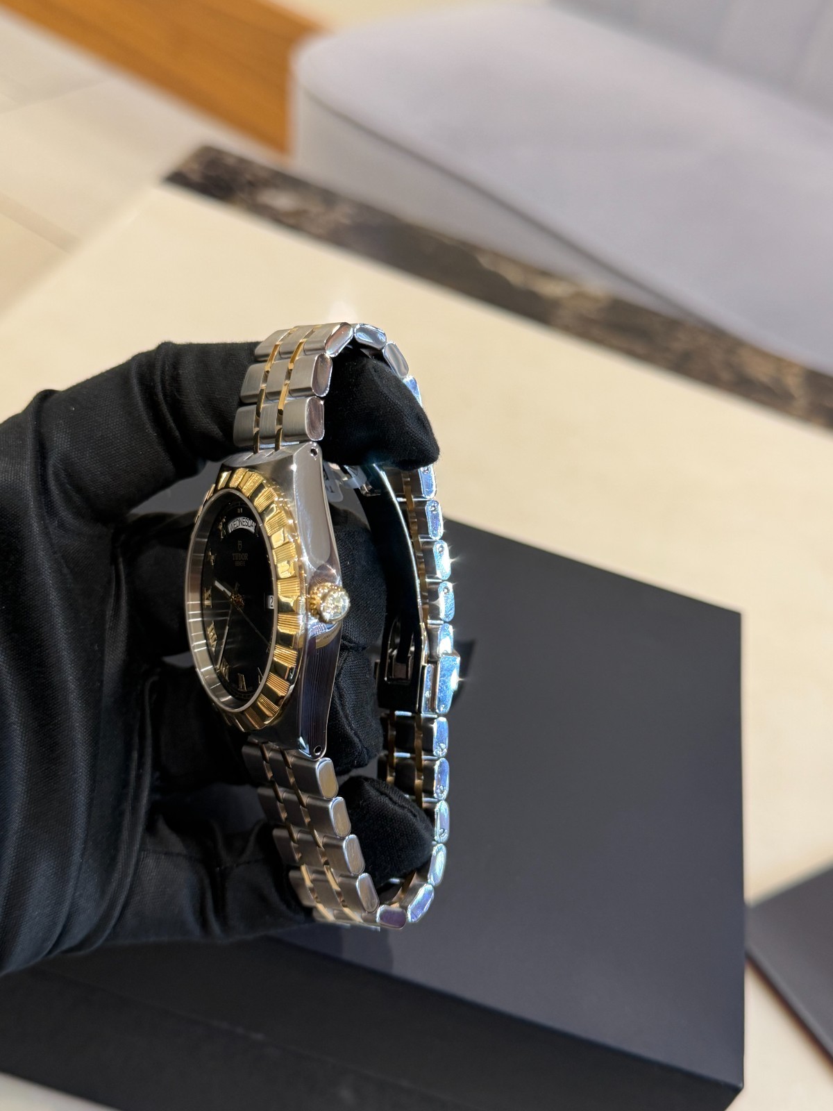 Tudor Royal 41 Steel & Gold Black Dial (2022 Box & Papers) 28603