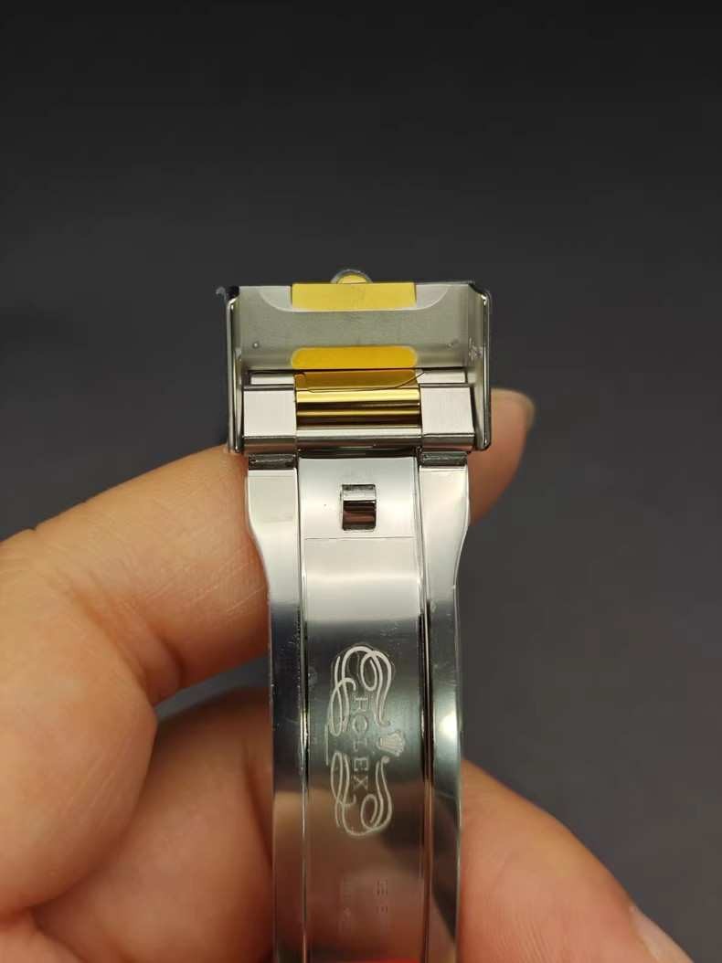For R0 -1ex 126610 124060 21mm Stainless Steel Silver Gold Bracelet