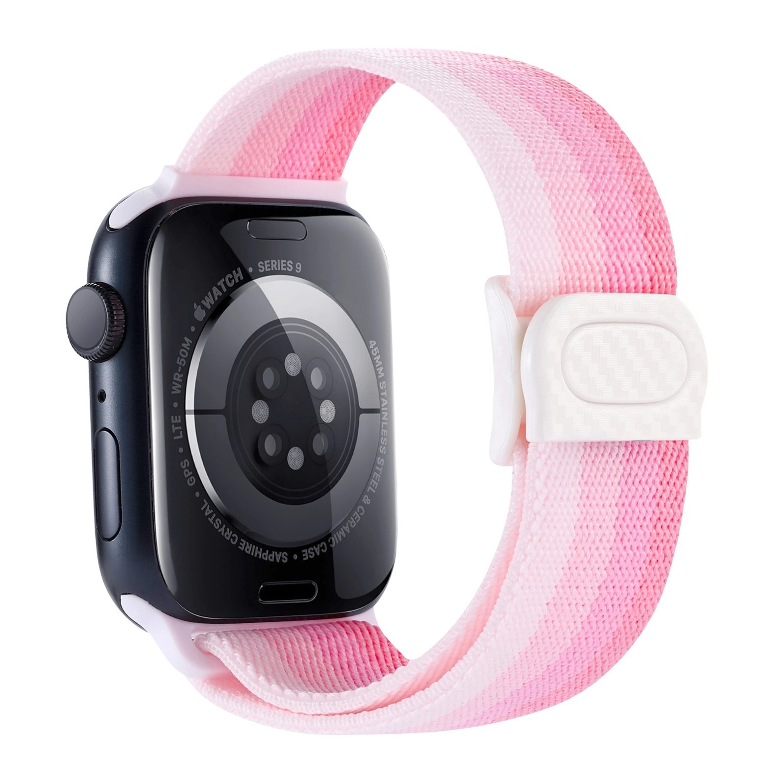 Elastic Nylon Band for Apple Watch Series 11 10 9 8 7 SE Ultra 2 Strap 44 45 49