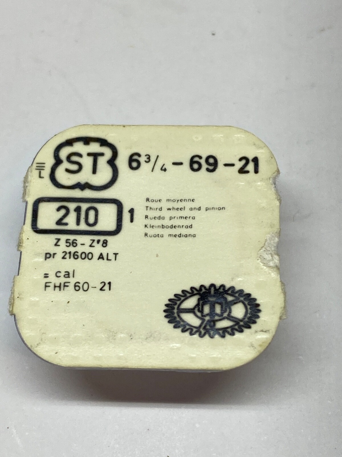 ST Standard Cal 69-21 Part 210 Third Wheel NOS