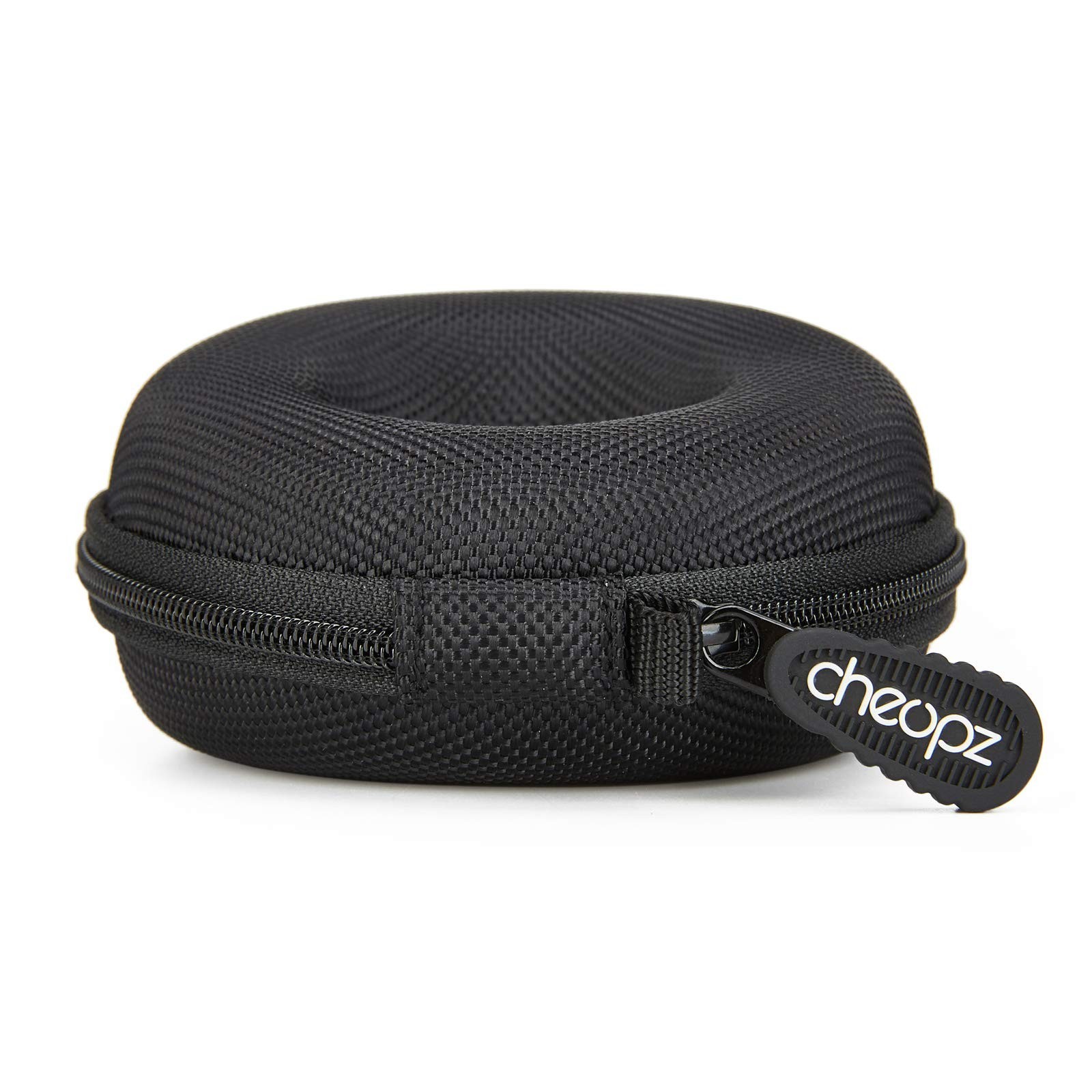 Travel Watch Case for Wristwatches & Smart Watches up to 50mm, Black Storage Box