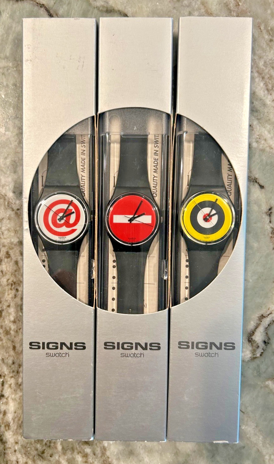 Swatch – Signs – Net – GB173 – Don’t – GB176 – Straight Up – GB174 – 1996 – New