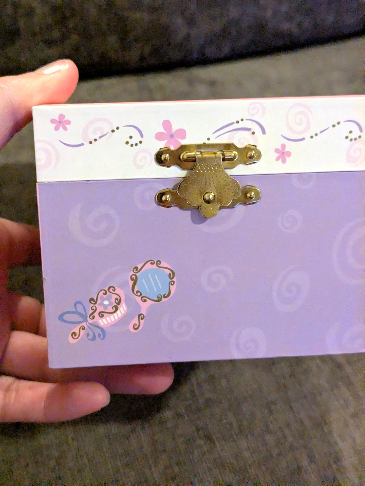 Barbie Rapunzel 2002 Jewelry Music Box – Rare