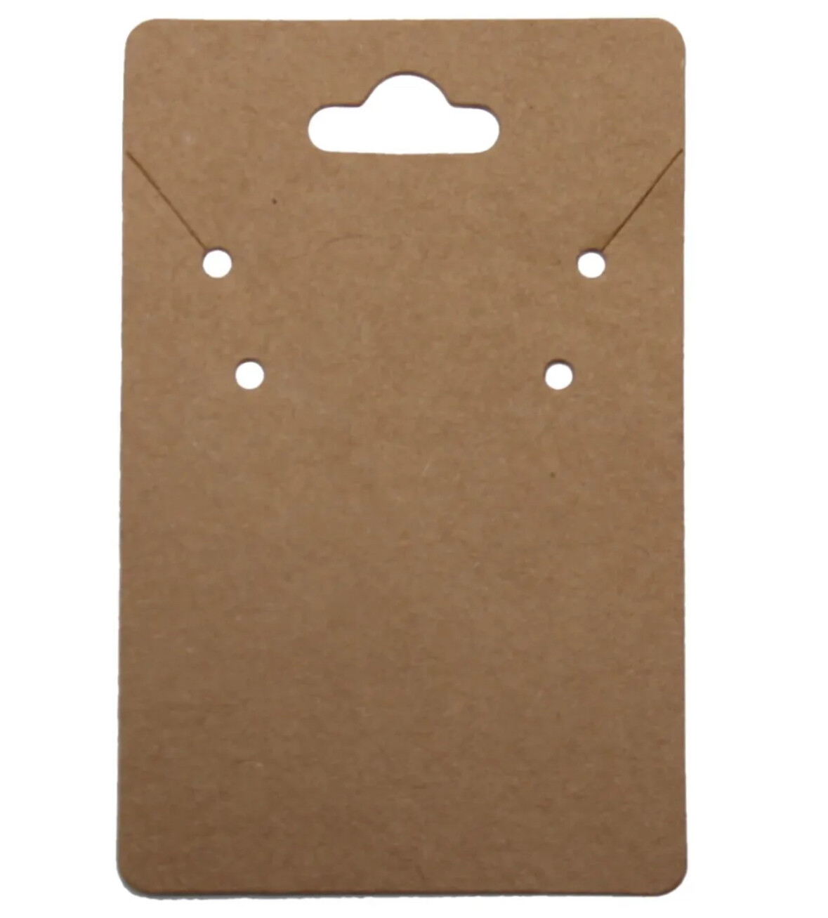 100 Piece Hanging Necklace Card Display 3” X 2” Jewelry Hanging Card – 3 Colors