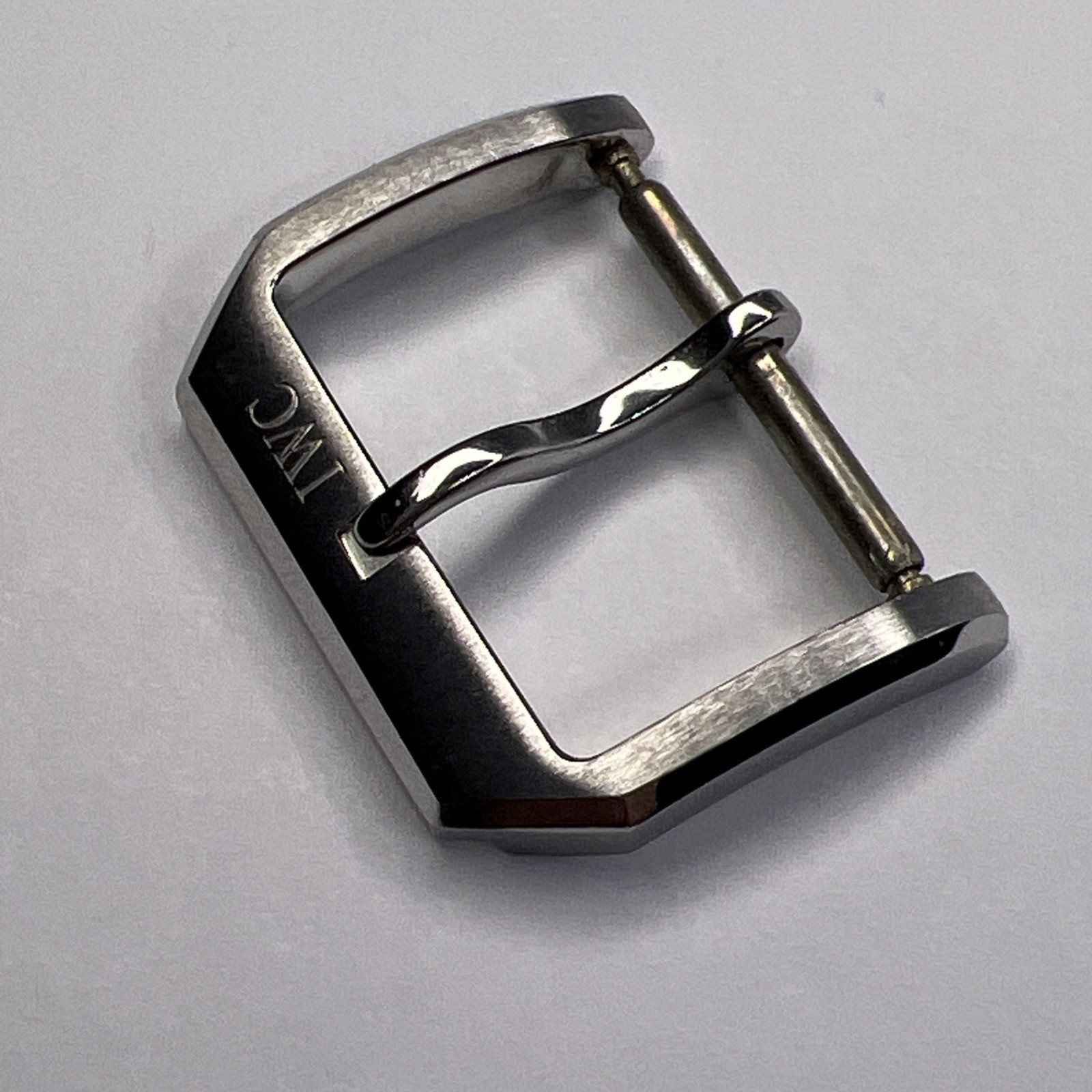 IWC 18mm Brushed Satin Stainless Steel Tang Buckle Clasp Genuine OEM