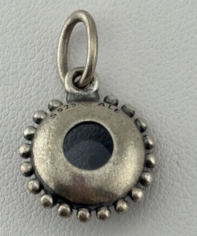 Pandora Midnight Star Pendant Sterling Silver Dark Blue Crystal 390361NBC