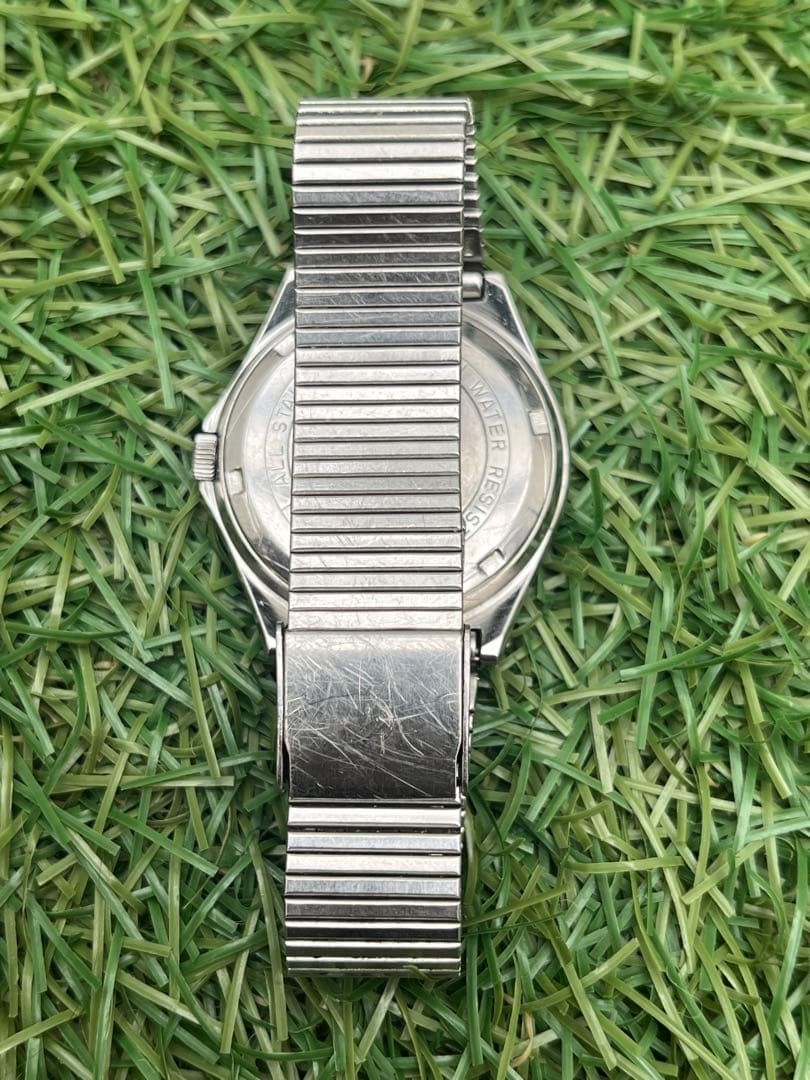 Citizen Vintage Round Stainless Quartz Mens Watch, 37.5mm, Wrist 19cm/7.5in