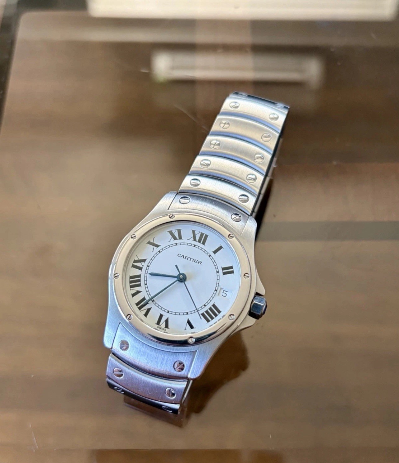 Cartier Santos 1920-1 Ronde Watch 33mm W20026K1
