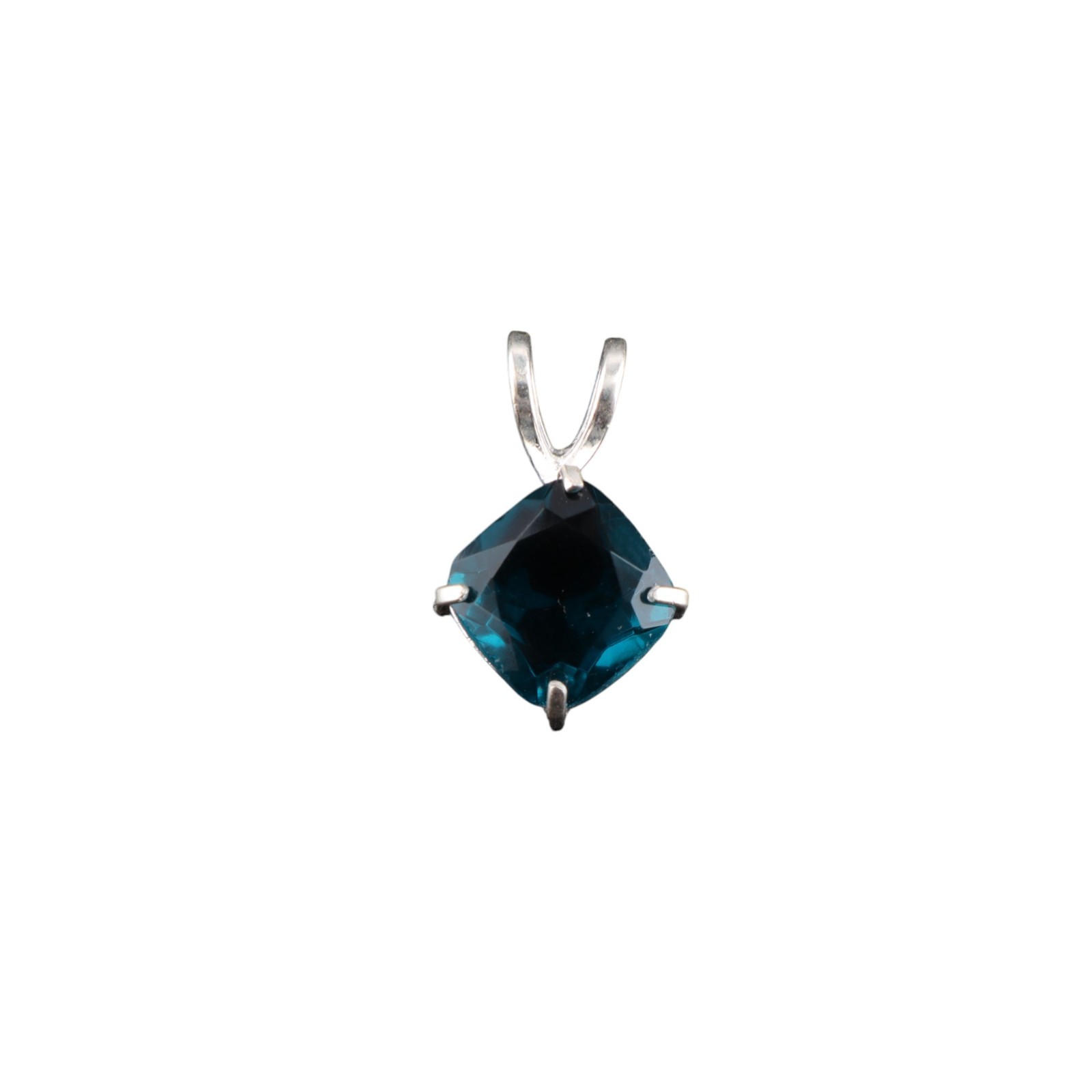 Apatite Gemstone 925 Sterling Silver Jewelry Handcrafted Pendant 0.93” For Gift