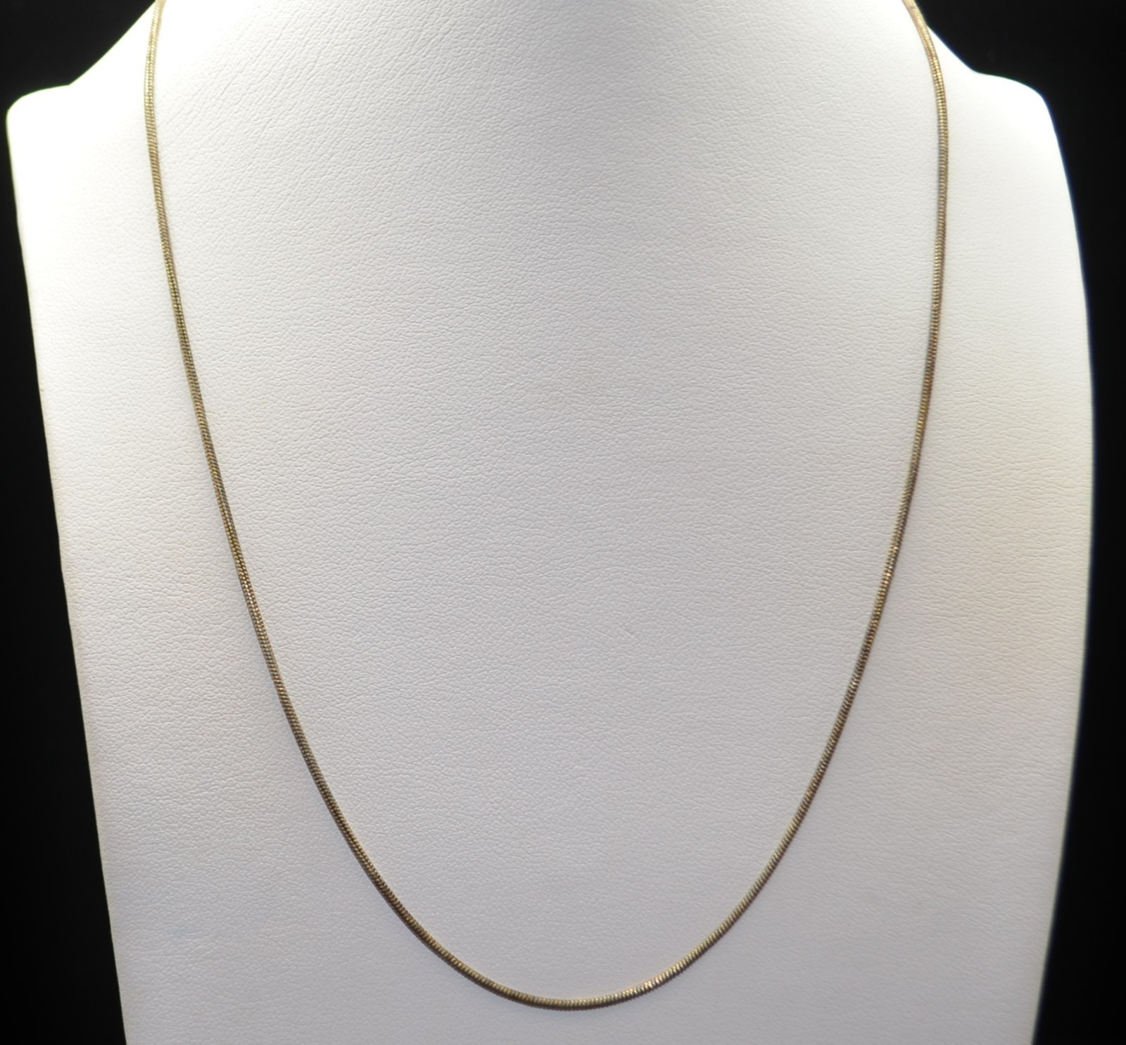 Sterling Silver Snake Chain Necklace 17.0″ #FMH168