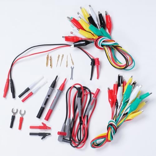 45 Pcs Multimeter Leads Kit – Professional and Upgraded Test Leads TKDTL4506