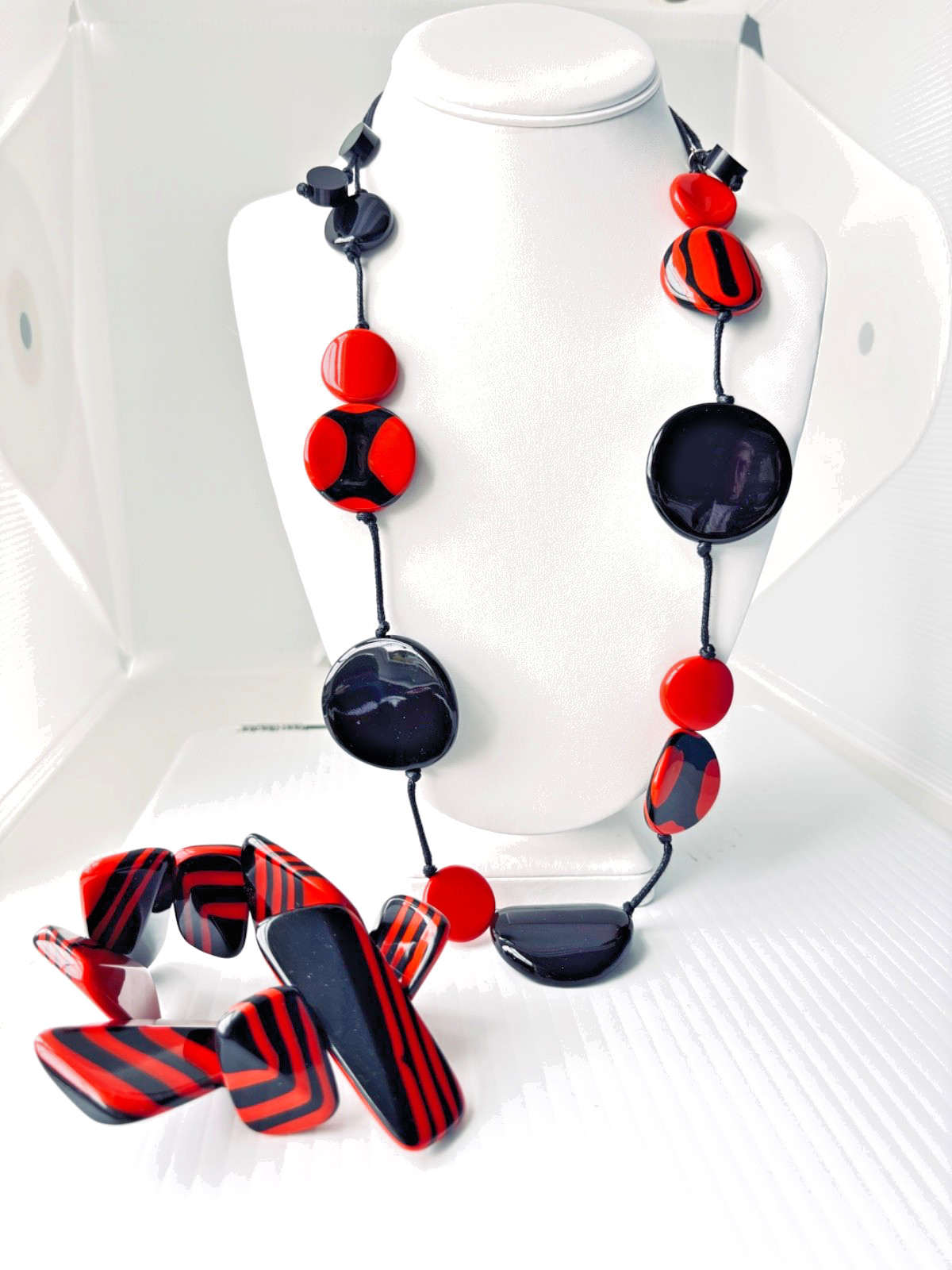 Sylca Necklace and Bracelet, adjustable 18″ – 36″ necklace, free shipping