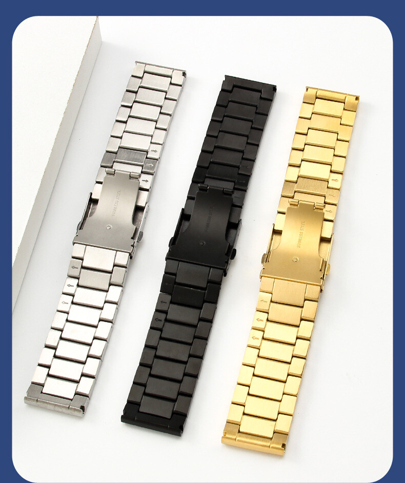 Solid Stainless Steel Bracelet Watch Band Straps Mens 22 24 26 28mm for Diesel