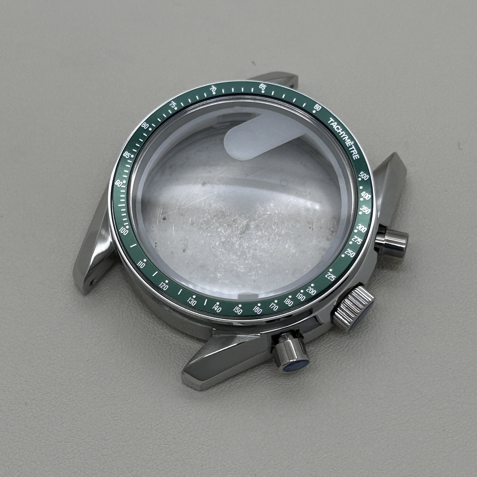 DIY Watch Part Kit for VK63 VK64 Speedmaster 39.7mm Watch Case Steel Strap