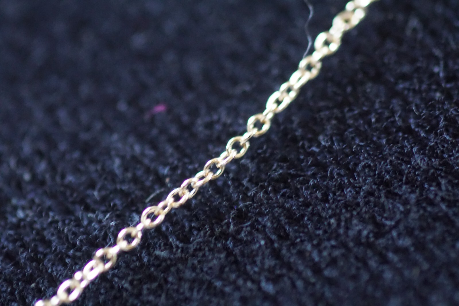 14kt Yellow Gold 16+2 inch 1.2mm Cable Chain Spring Ring Clasp NWOT